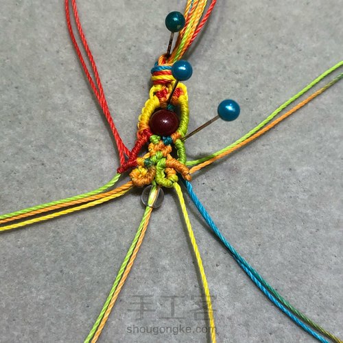 八线尾扣 仿做了一个。自己做了一个详细的 第17步