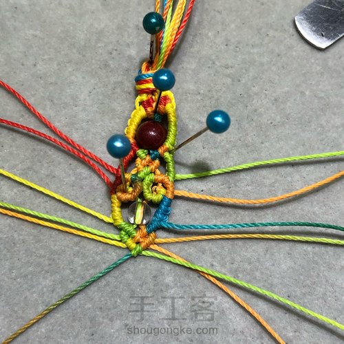 八线尾扣 仿做了一个。自己做了一个详细的 第20步