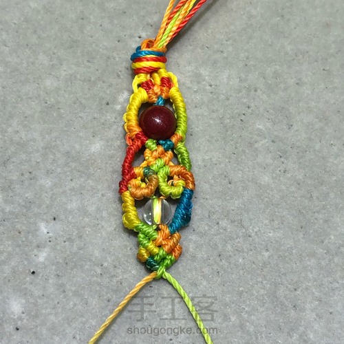 八线尾扣 仿做了一个。自己做了一个详细的 第21步