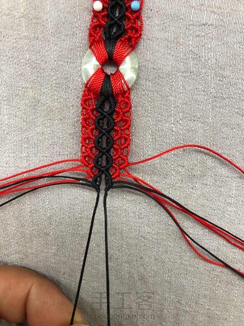 中国风脚链 第2步