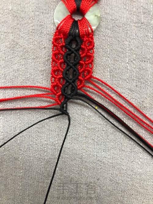 中国风脚链 第3步