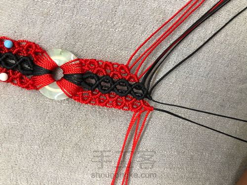 中国风脚链 第5步