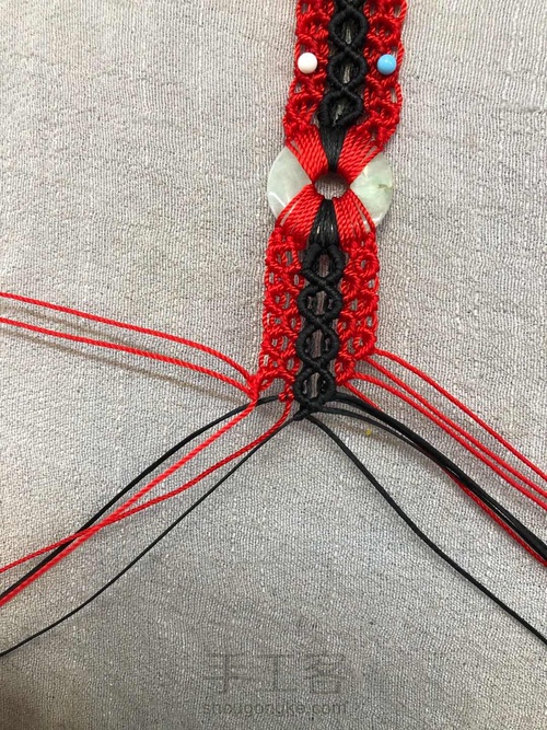 中国风脚链 第7步