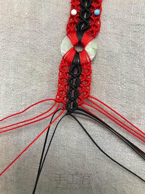 中国风脚链 第8步