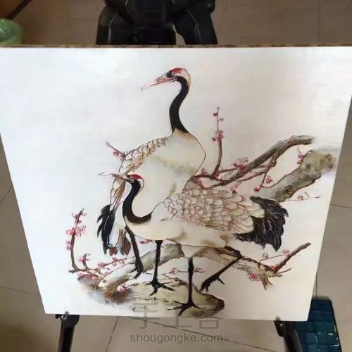 铜丝手工画饰 第1步