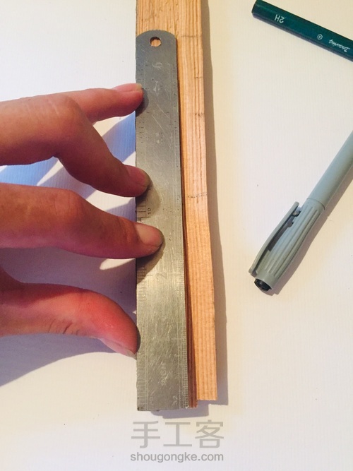 竹蜻蜓 蜻蜓点水平衡竹蜻蜓 DIY木艺 第2步