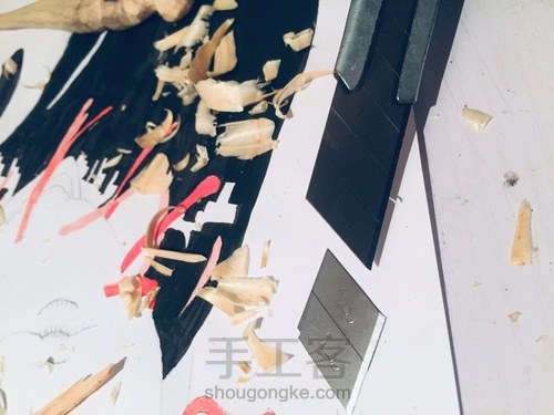 竹蜻蜓 蜻蜓点水平衡竹蜻蜓 DIY木艺 第4步