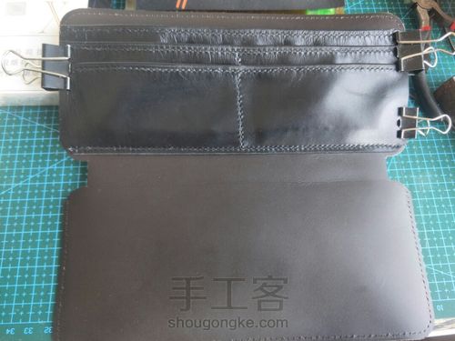 橘色风琴褶长夹 第12步