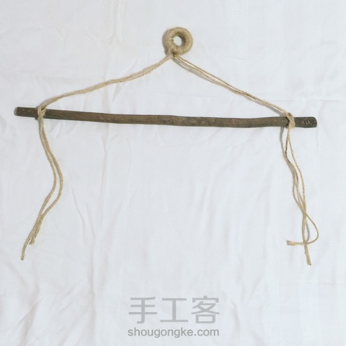 树枝挂饰照片墙 第6步