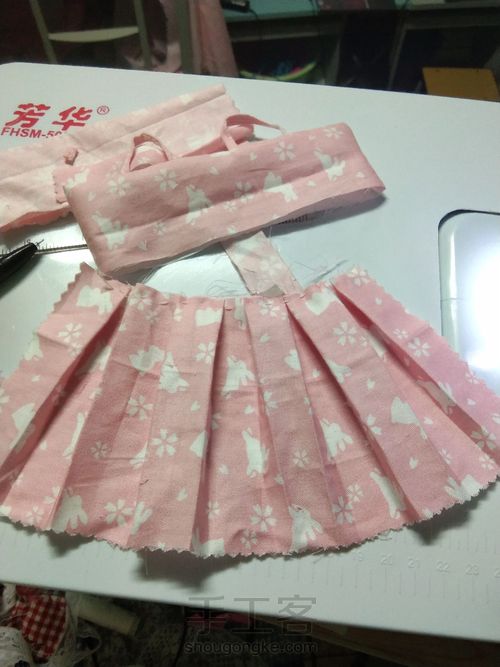 bjd裙子教程 第7步