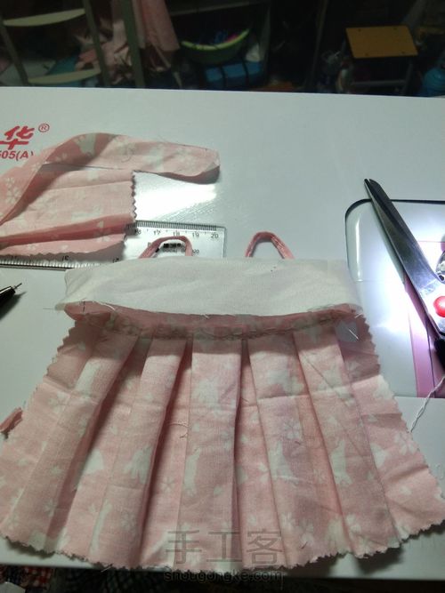 bjd裙子教程 第8步