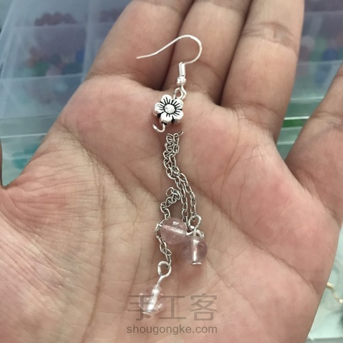 古风流苏耳环 第4步