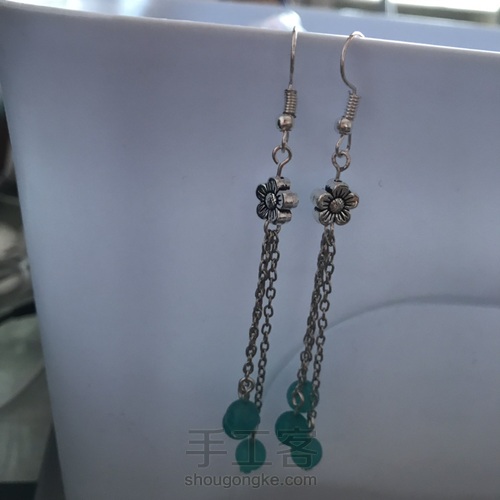 古风流苏耳环 第6步