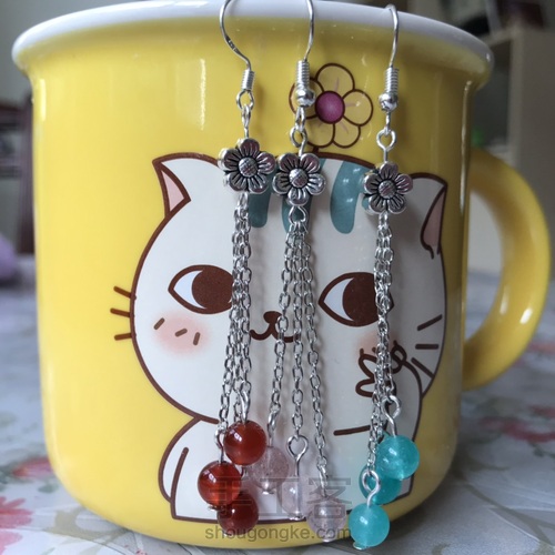 古风流苏耳环 第7步