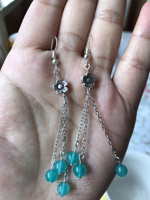 古风流苏耳环 第8步