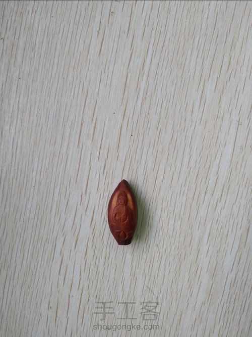 橄榄核雕药师琉璃光如来 第2步