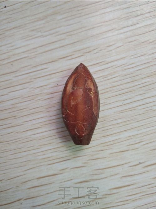 橄榄核雕药师琉璃光如来 第3步