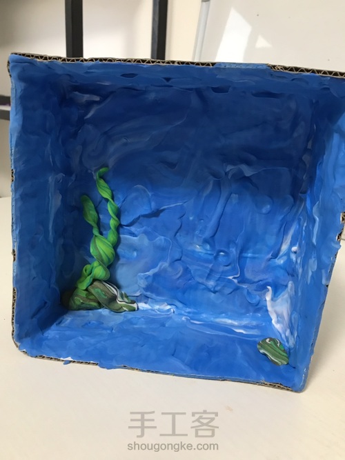 黏土海底世界 第1步