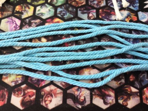 【原创】鲁冰花杯垫 地中海风 北欧风 蓝色是夏天里大海的颜色 第8步