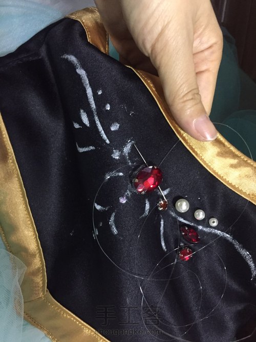 儿童节给女儿亲手做的公主裙 第15步