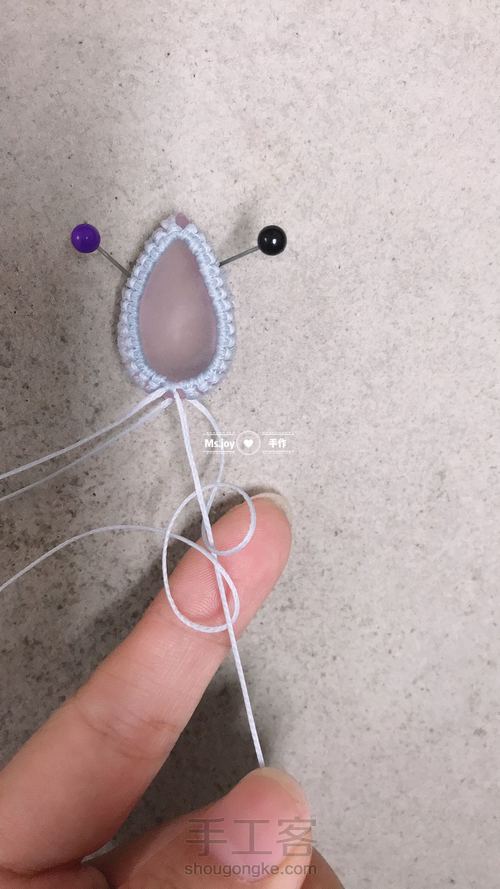 包包花边 第1步