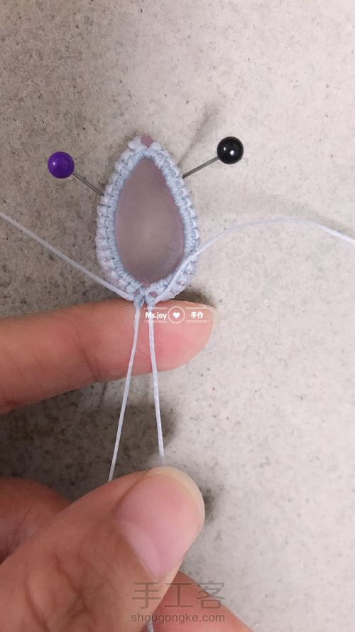 包包花边 第2步