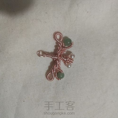 金属绕线蜻蜓 第8步