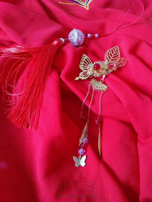 [君浅吟]原创古风对夹 第1步