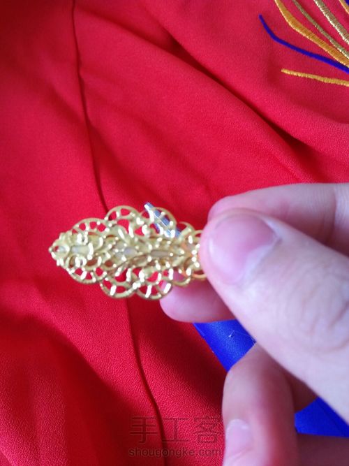 [君浅吟]原创古风对夹 第3步