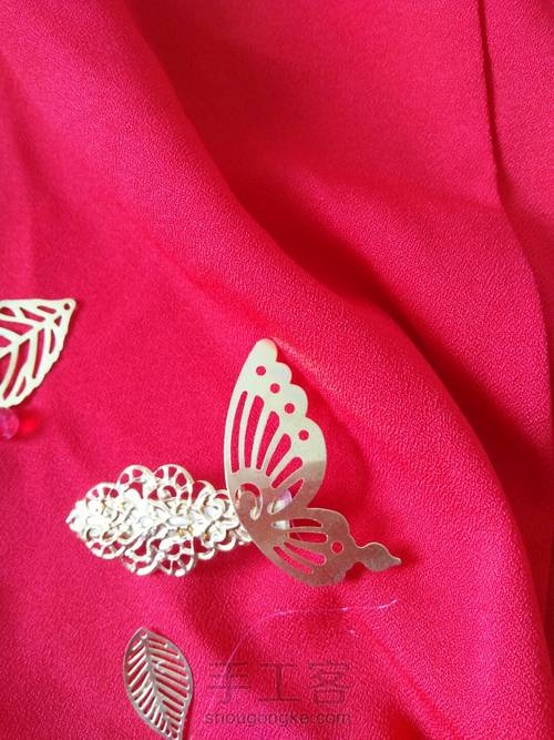 [君浅吟]原创古风对夹 第4步