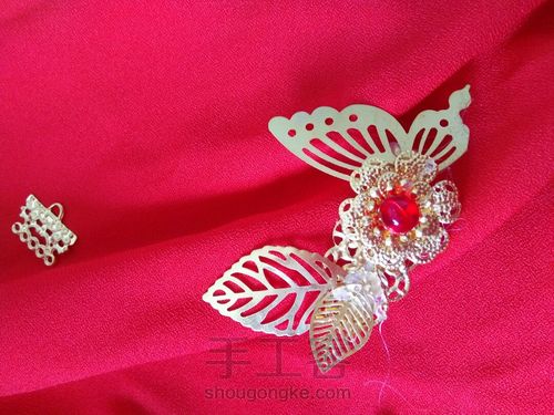 [君浅吟]原创古风对夹 第6步