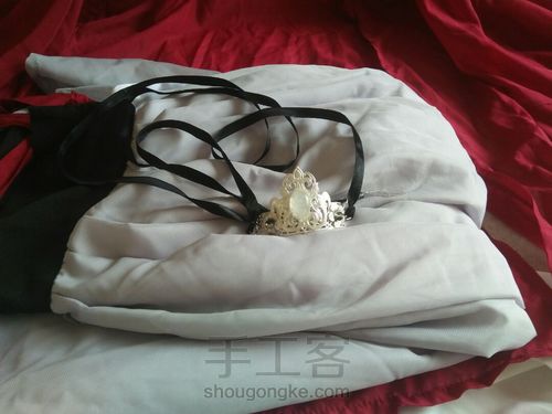 [绾君墨]原创古风发冠 第1步