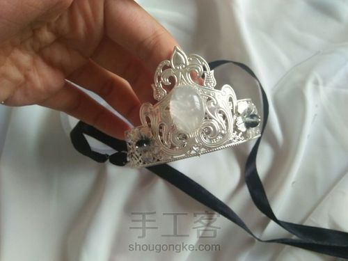 [绾君墨]原创古风发冠 第10步