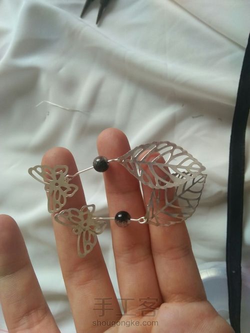 [绾君墨]原创古风发冠 第11步