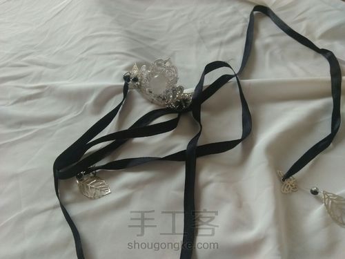 [绾君墨]原创古风发冠 第13步