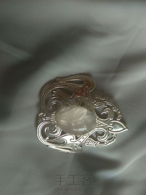 [绾君墨]原创古风发冠 第3步