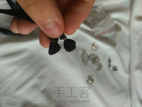 [绾君墨]原创古风发冠 第7步