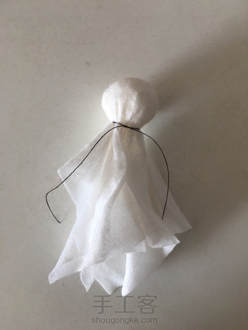 可爱晴天娃娃 第3步