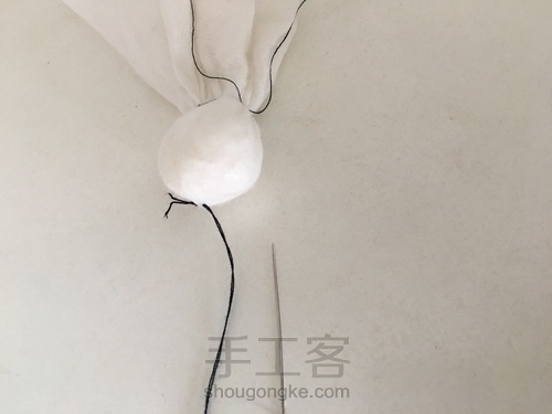 可爱晴天娃娃 第5步