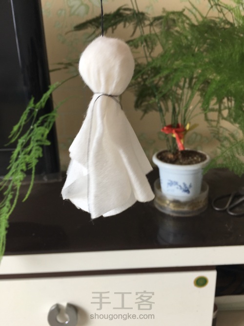 可爱晴天娃娃 第8步