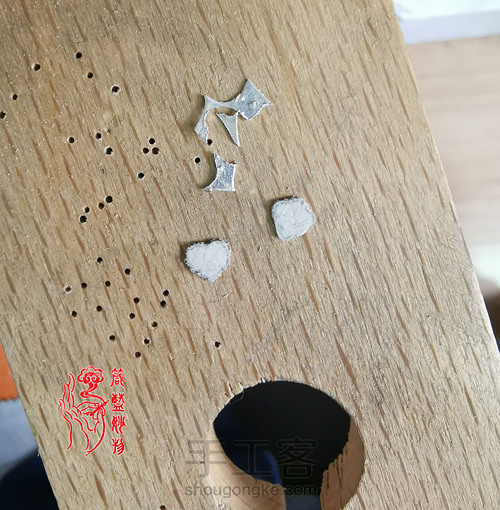 梦想照进现实,制作独一无二的梅花纯银宝石耳坠 第9步