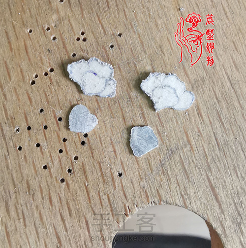 梦想照进现实,制作独一无二的梅花纯银宝石耳坠 第11步