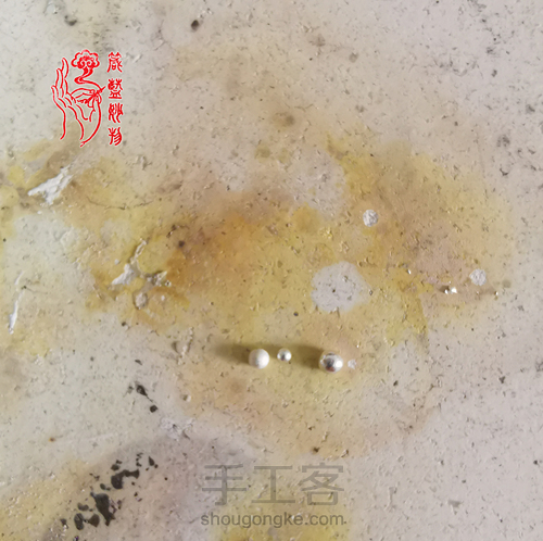 梦想照进现实,制作独一无二的梅花纯银宝石耳坠 第14步