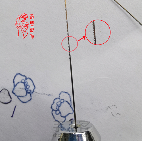 梦想照进现实,制作独一无二的梅花纯银宝石耳坠 第18步