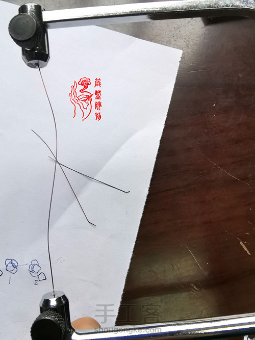 梦想照进现实,制作独一无二的梅花纯银宝石耳坠 第20步