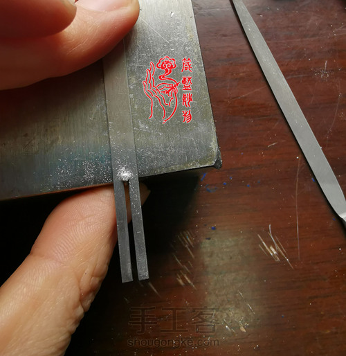 梦想照进现实,制作独一无二的梅花纯银宝石耳坠 第22步