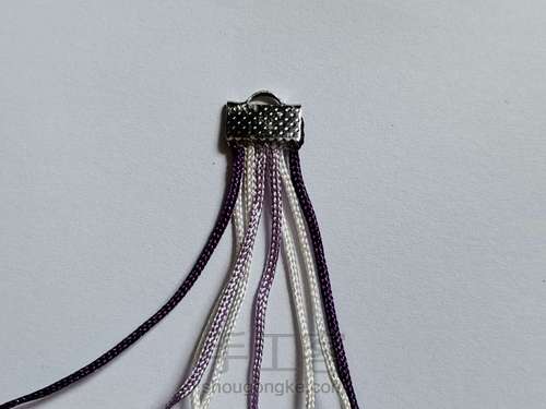 紫罗兰手链 第4步