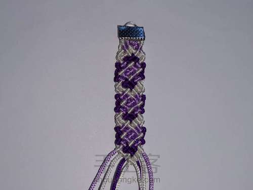 紫罗兰手链 第12步