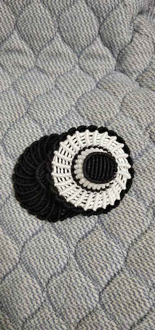 小草帽编绳记录 第23步