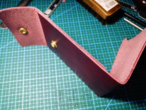 简约风格手缝零钱卡包超详细教程 第10步